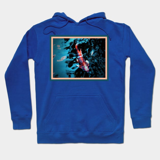 Retro Koi Pond Hoodie by csturman